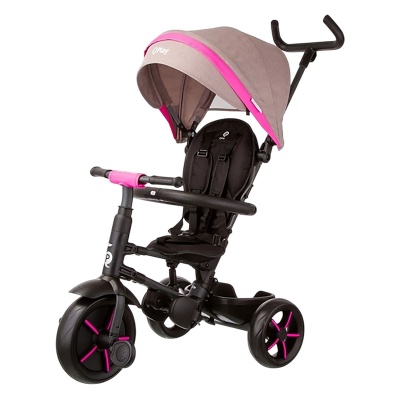 Детский трёхколёсный велосипед Qplay Star Star1GV бежевый 01